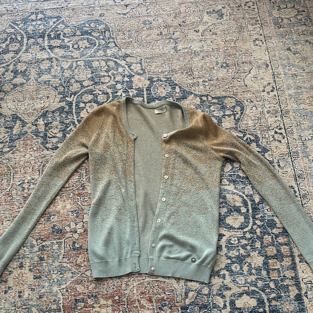 Vintage Ombre Cardigan Sweater